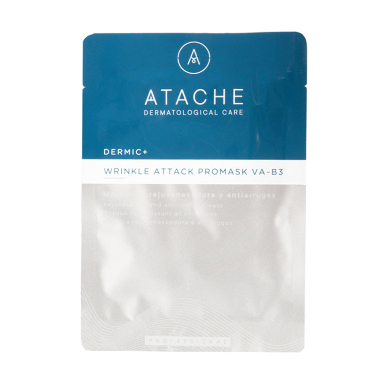 Омолоджувальна маска для обличчя Atache Wrinkle Attack Promask VA-B3 з ніацинамідом, 1 шт