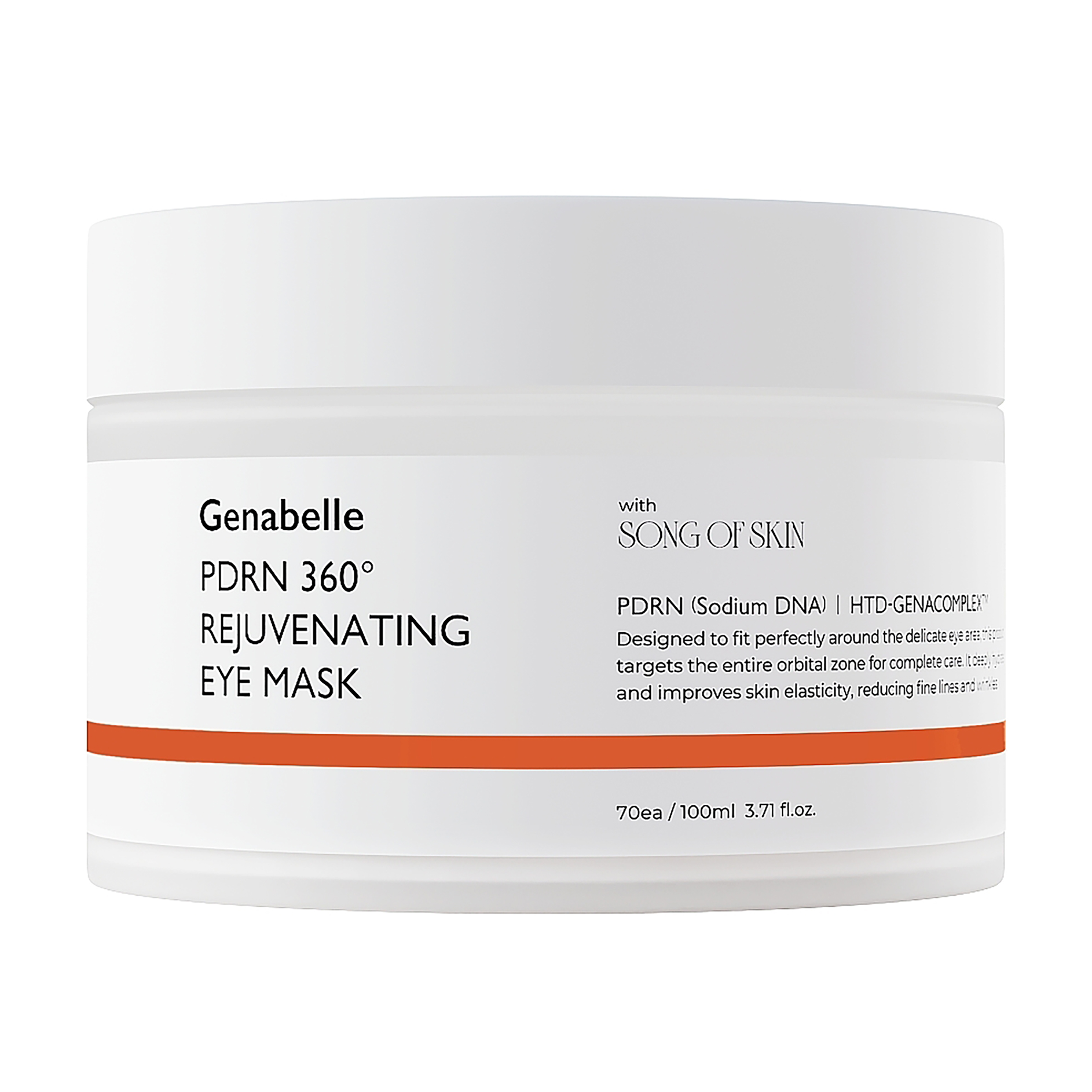 Уцінка! Омолоджувальна маска для зони навколо очей Genabelle PDRN 360° Rejuvenating Eye Mask, 70 шт
